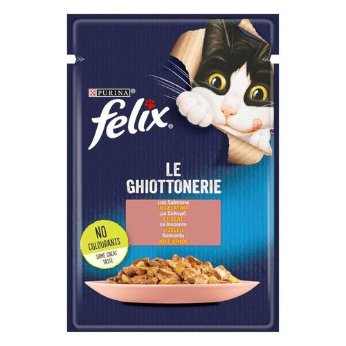 FELIX Le Ghiottenerie, s lososom u zeleu, 85g