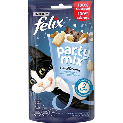 FELIX Party Mix, poslastica za macke Dairy Delight, 60g