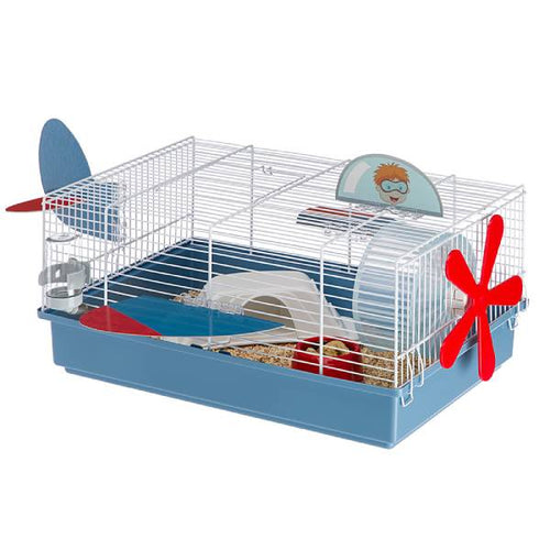 FERPLAST Kavez za hrcke Criceti Beli 46x29,5x23cm