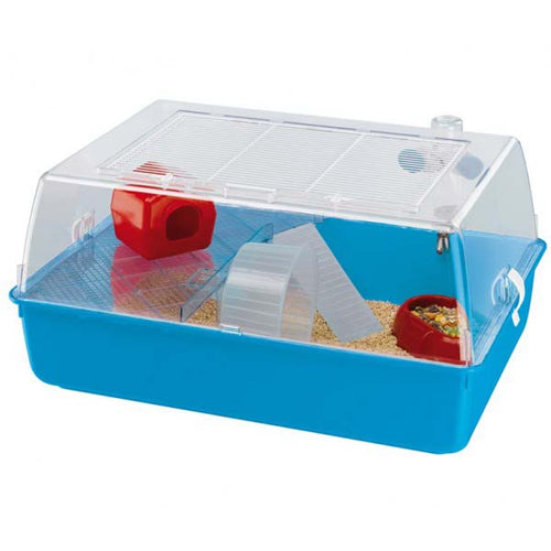FERPLAST Kavez za hrcke Mini Duna Hamster sa dnom raznih boja 55x39x27cm