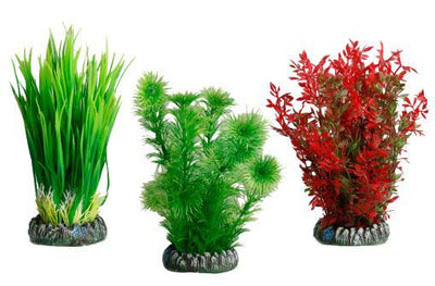 FLAMINGO Bilje za akvarijum Sri Lanka plasticno, raznih oblika 