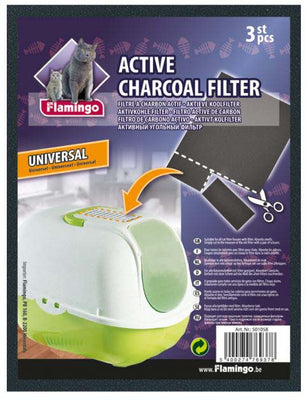 FLAMINGO Filter ulosci za maciji WC sa aktivnim ugljem, univerzalni, 3kom