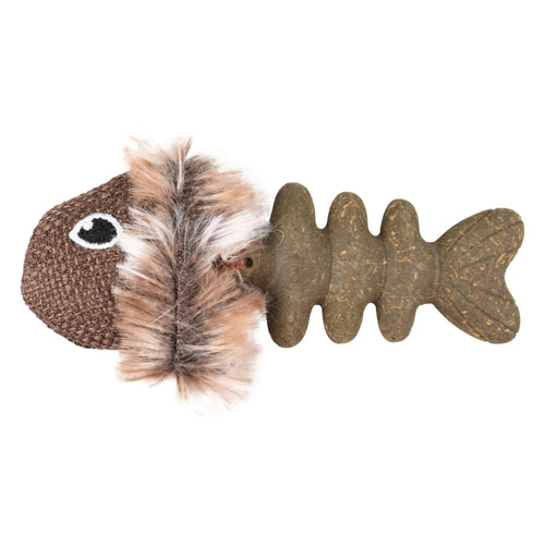 FLAMINGO Igracka za macke Natura Delight Riba, catnip, 9cm