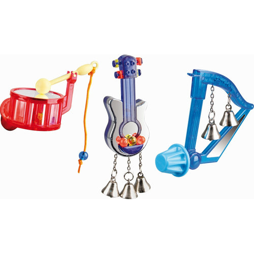 FLAMINGO Igracka za ptice Muzika 8cm, raznih oblika