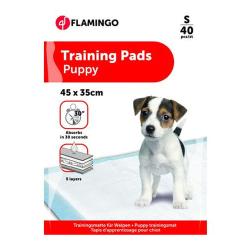 FLAMINGO Upijajuce prostirke za stence S, 40 kom, 45x35cm