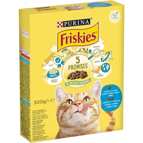 FRISKIES Briketi za macke Adult Losos i Povrce