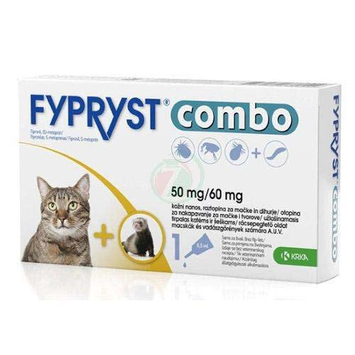 FYPRYST Combo (Krka) Ampula SpotOn za macke i feretke, 50mg, 0,5ml