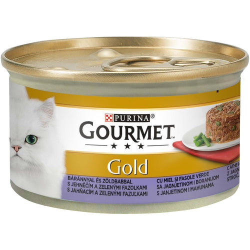GOURMET Gold Konzerva za macke Jagnjetina i Boranija Savoury Cake 85g