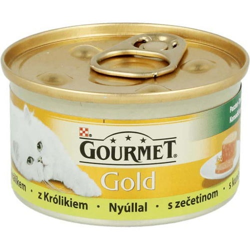 GOURMET Gold Konzerva za macke Zecetina pate 85g