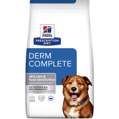 HILLs PrescriptionDiet Canine Derm Complete Skin Care&Food Sensitivities