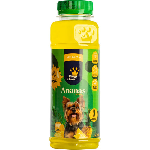 KINGS CHOICE Sok za pse, s ukusom ananasa i govedine, 0,33ml