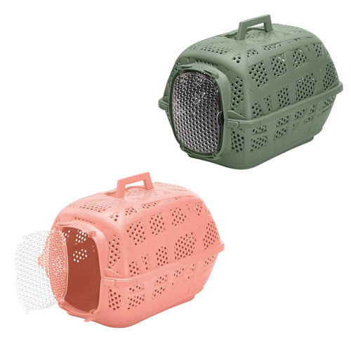 IMAC Transporter Carry Sport, Zeleni/Koral -2nd Life Plastic- 48,5x34x32cm