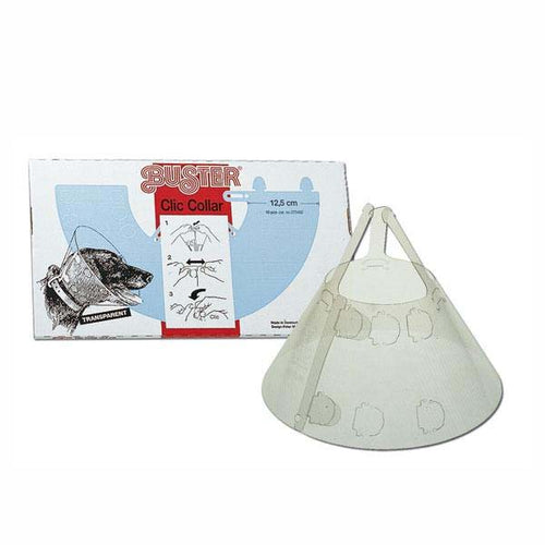 KRUUSE Veterinarska kragna zastitna Buster, plasticna, podesiva