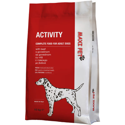 MAXI PET Activity Govedina, potpuna hrana za pse