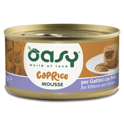 OASY Caprice Mousse KITTEN s Piletinom, mus za macice, 85g