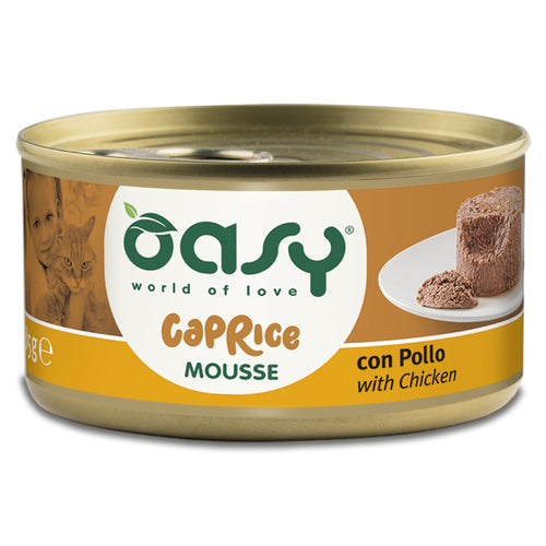 OASY Caprice Mousse s Piletinom, mus za macke, 85g