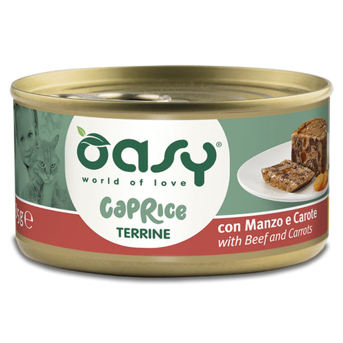 OASY Caprice Terrine s Govedinom, komadici u pateu, 85g