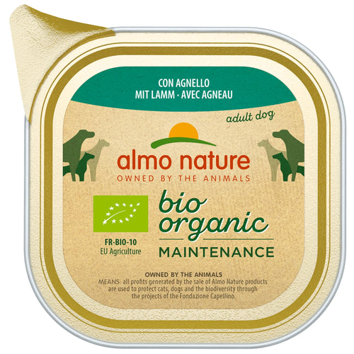 OUTLET ALMO NATURE Biorganic Pasteta za pse s jagnjetinom, 100g