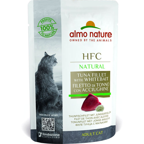 OUTLET ALMO NATURE HFC Natural kesica za macke, Tuna i Papiloni, 55g