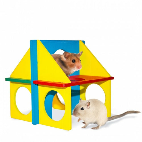 OUTLET DUVO+ Igracka za glodare Fun house, 14x11cm
