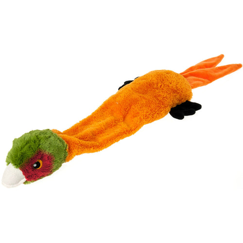 OUTLET FLAMINGO Igracka za pse Divlja patka, zvucna, Narandzasta, 32x14x4cm