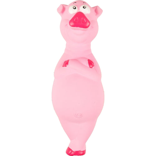 OUTLET FLAMINGO Igracka za pse Svinja guma, zvucna 31cm