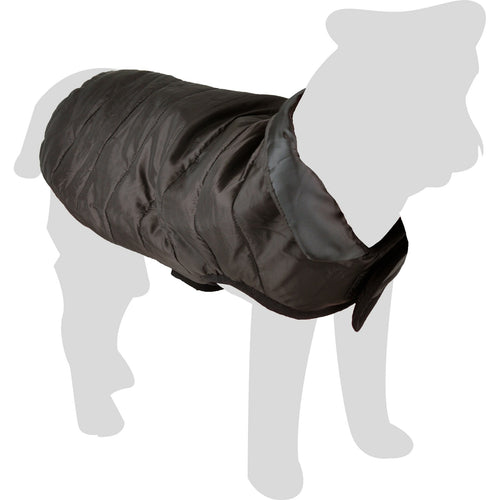 OUTLET FLAMINGO Jakna za pse Eden, ultra laka i cvrsta, Crna, 30cm