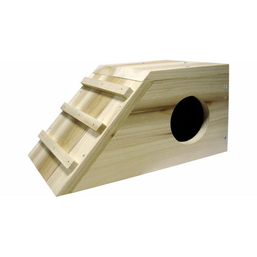 OUTLET FLAMINGO Kucica drvena za morsko prase Cabana 28x17x14cm