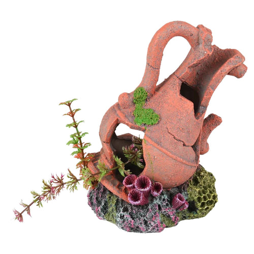 OUTLET FLAMINGO Ukras za akvarijum Vasa Krcag i Bilje, 15x11x16cm