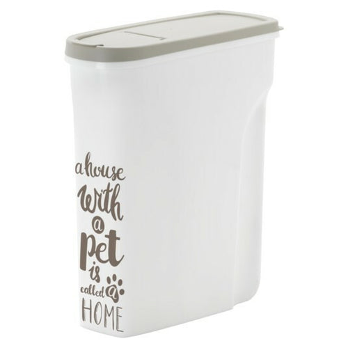 OUTLET MODERNA Kanta za hranu Trendy Story Pet Wisdom, Siva 5L (2kg)