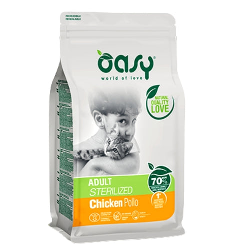 OUTLET OASY Briketi za macke Sterilized