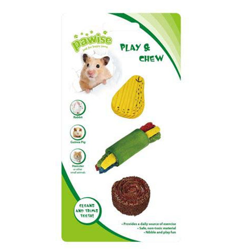 OUTLET PAWISE Igracka za glodare Pretty Toys No 4, od lufe