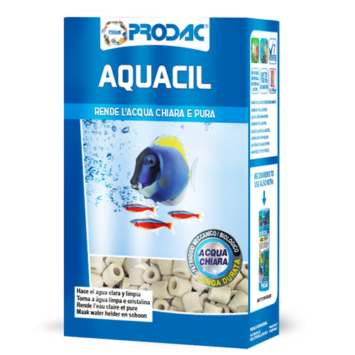 OUTLET PRODAC Aquacil, keramicki cilindri za filtriranje akvarijuma, 700g