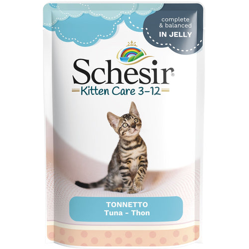 OUTLET SCHESIR Kesica za macice KITTEN (3-12m.) s tunjevinom, u zeleu 85g