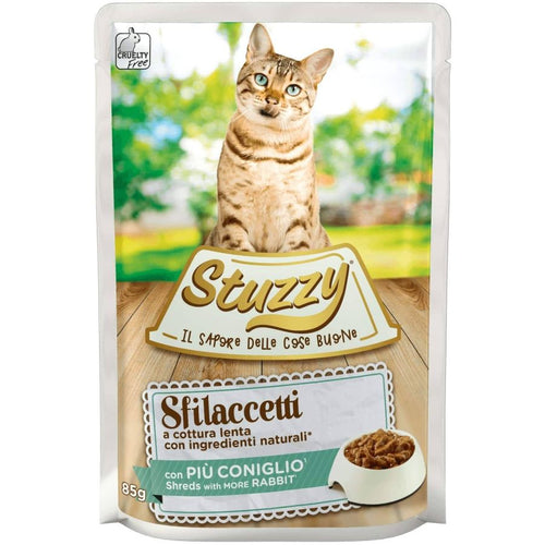 OUTLET STUZZY Sfilacetti Kesica za macke sa zecetinom, 85g