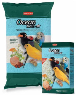 PADOVAN Podloga za ptice hranljiva od skoljki Ocean FreshAir