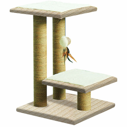 PAWISE Grebalica za macke Two Tier Tall 40x40x58cm