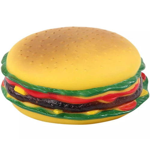 PAWISE Igracka za pse Hamburger, vinil 13cm