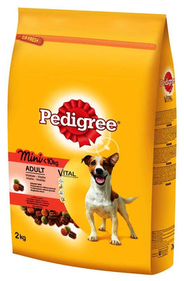 PEDIGREE Briketi za pse Adult Mini (10kg) Govedina i Povrce