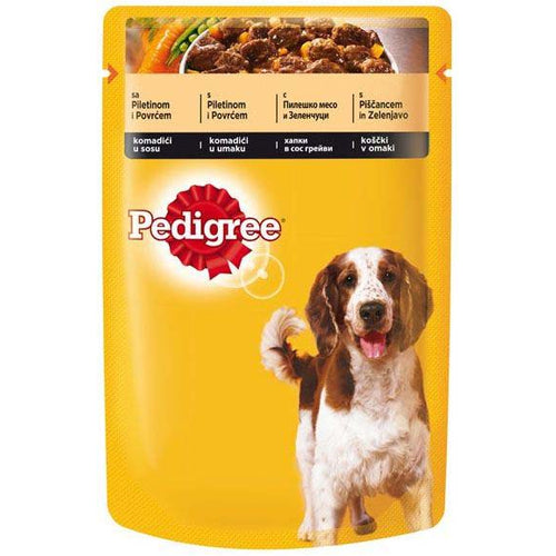 PEDIGREE Kesica za pse Adult Piletina i Povrce u sosu 100g