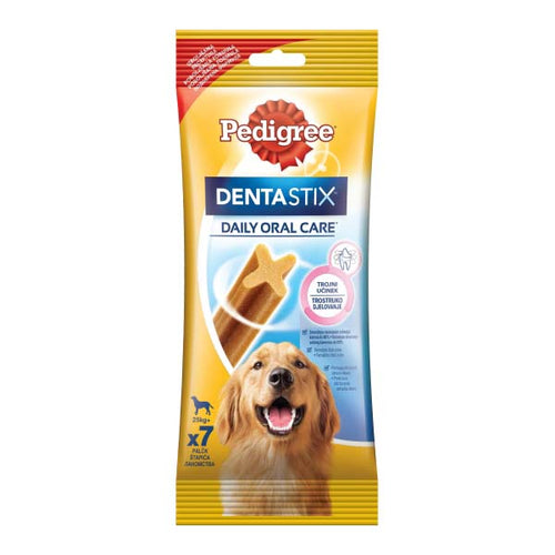PEDIGREE Poslastica za pse DentaStix Daily Large 7kom, (25+), 270g