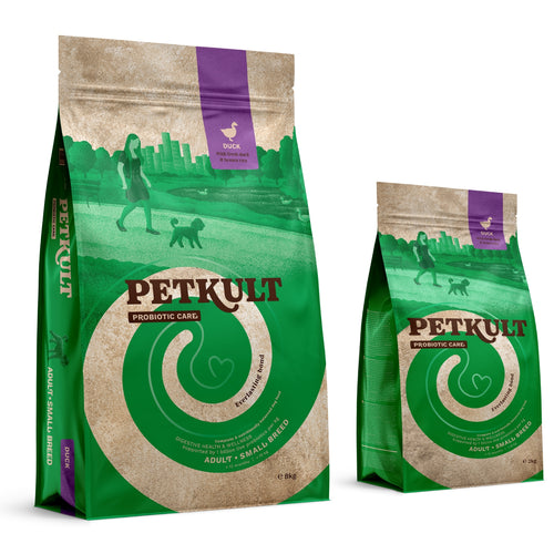 PETKULT Probiotics, pacetina s pirincem, Adult Small