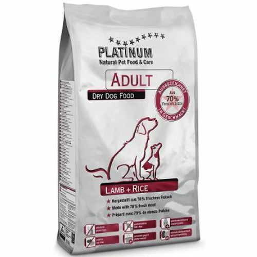 PLATINUM Dog Adult Jagnjetina 1,5 kg