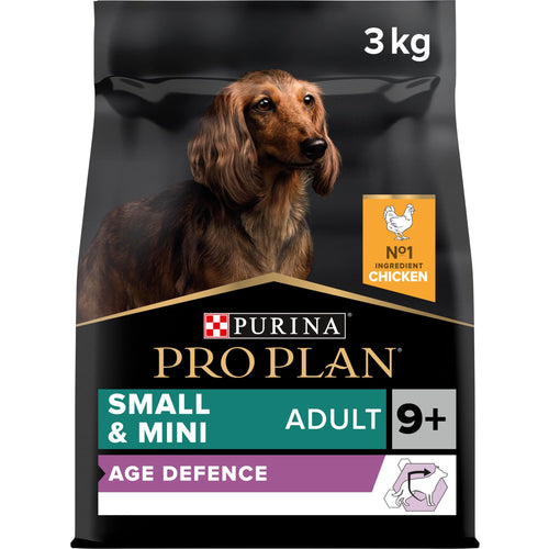 PRO PLAN OptiAge Small&Mini Adult 9+ s piletinom, 3kg