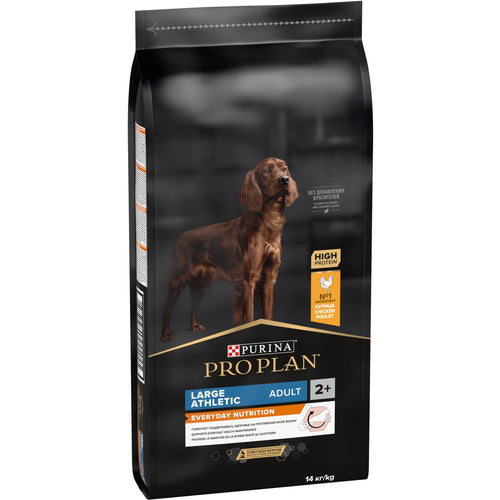PRO PLAN OptiHealth Large Athletic Adult s piletinom, 14kg