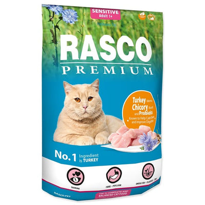RASCO Premium Cat Sensitive, curetina i koren cikorije