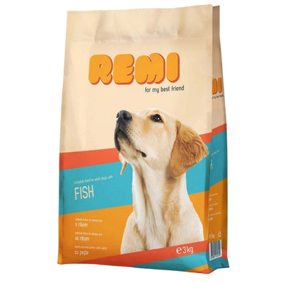 REMI Riba, potpuna hrana za pse, 3kg