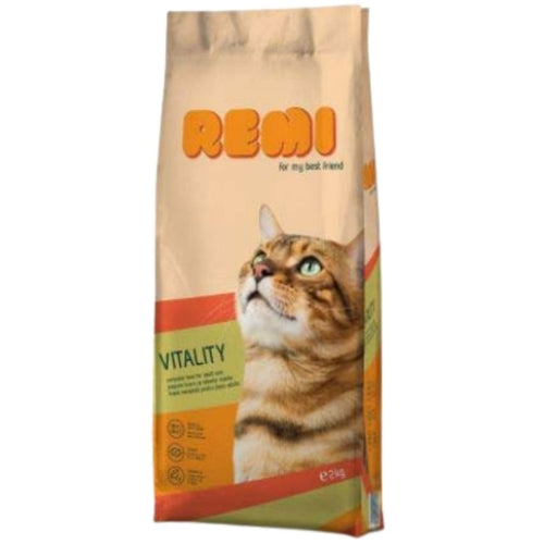 REMI Vitality, potpuna hrana za odrasle macke, 2kg