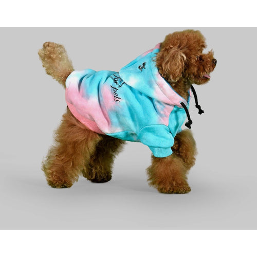 UNITED PETS Dukserica za pse s kapuljacom s kapuljacom Bull, Plavo/Roze