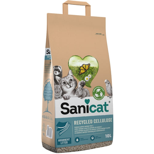 SANICAT Clean&Green upijajuci biljni posip za kucne ljubimce, bez mirisa, 10L